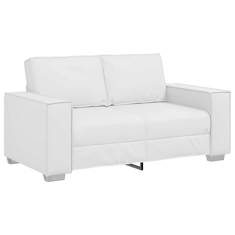 vidaXL Kanapéfotel párnával Fehér 160 x 78 x 84 cm Mübőr