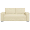 vidaXL Kanapé Krém 180 x 78 x 84 cm szövet