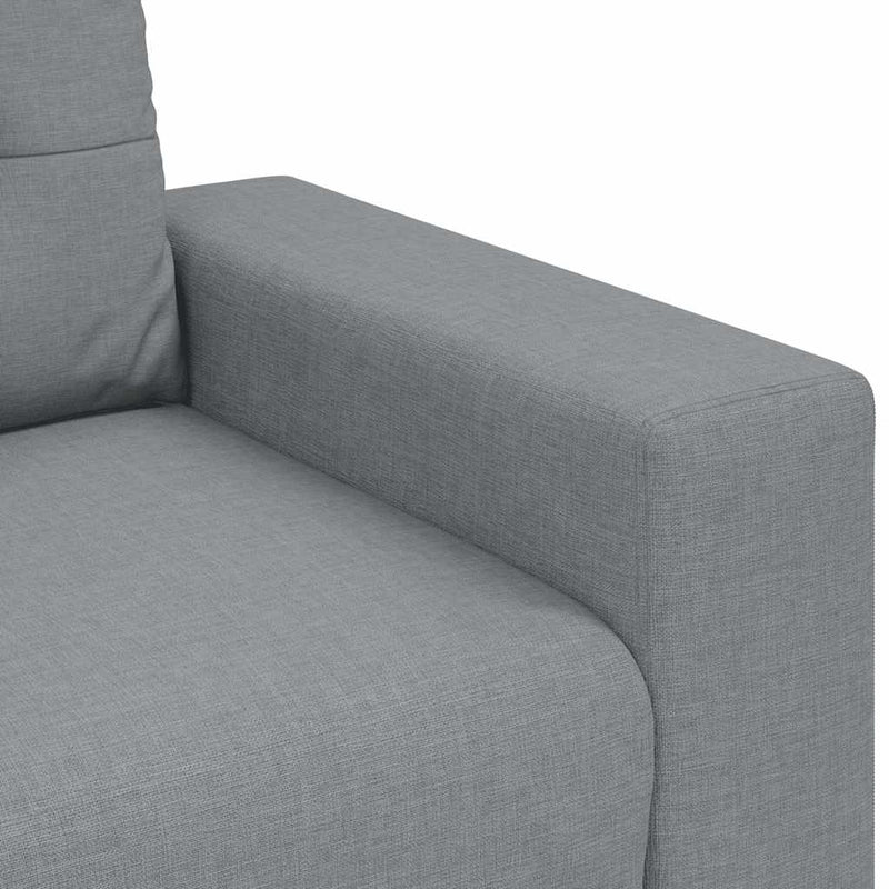 vidaXL világosszürke szövet kanapéfotel 60 cm