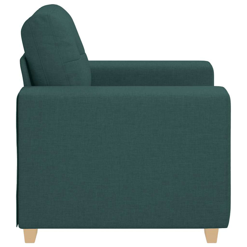 vidaXL sötétzöld szövet kanapészék 60 cm