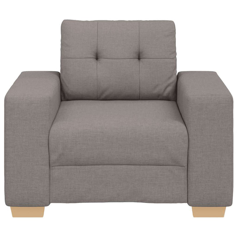 vidaXL tópszínű szövet kanapéfotel 60 cm