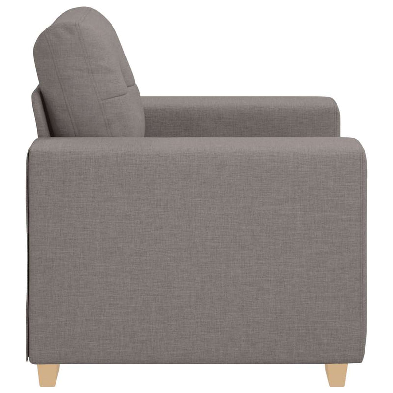 vidaXL tópszínű szövet kanapéfotel 60 cm