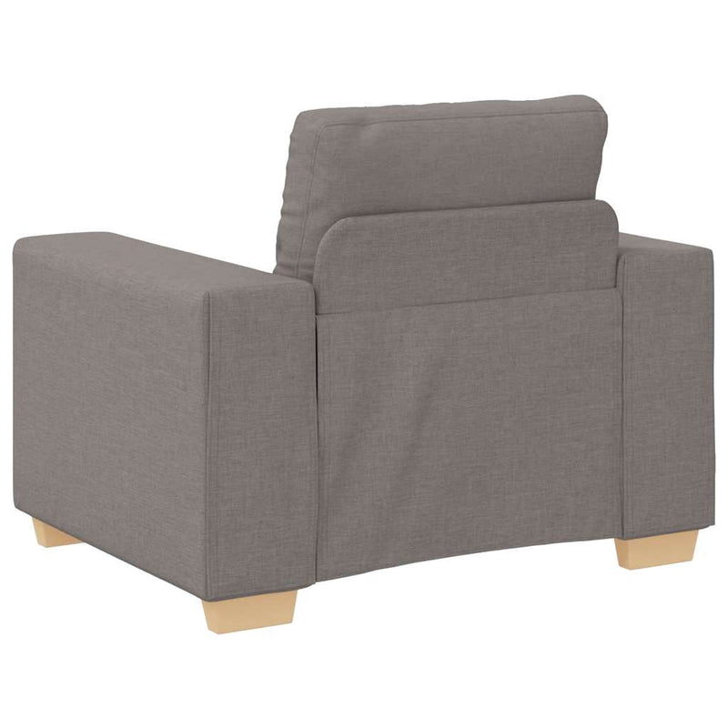 vidaXL tópszínű szövet kanapéfotel 60 cm