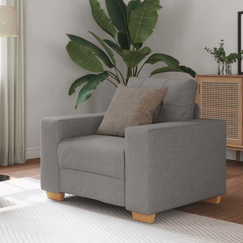 vidaXL tópszínű szövet kanapéfotel 60 cm
