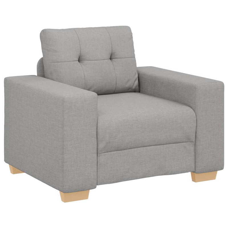 vidaXL felhőszürke szövet kanapé 60 cm