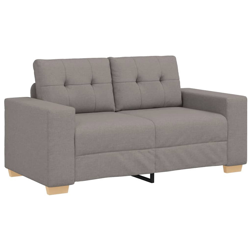 vidaXL tópszínű szövet loveseat kanapé 120 cm