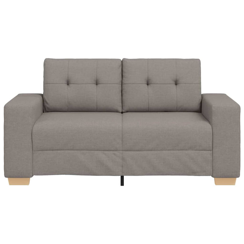 vidaXL tópszínű szövet loveseat kanapé 120 cm