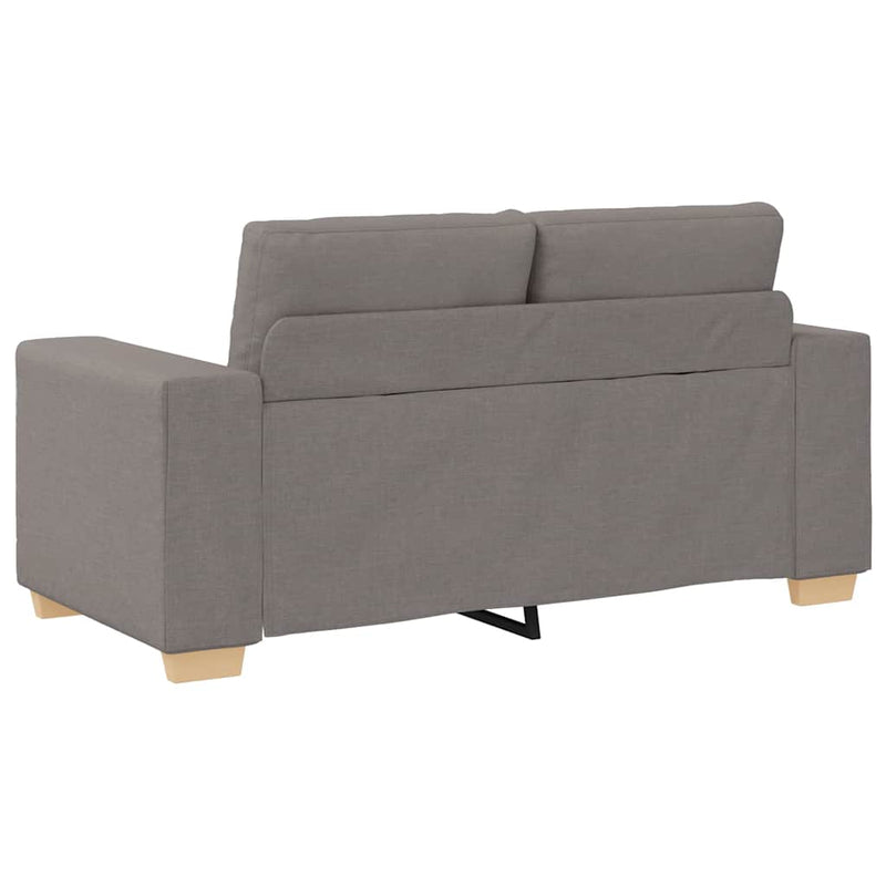 vidaXL tópszínű szövet loveseat kanapé 120 cm