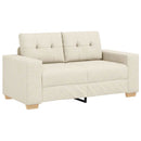 vidaXL vászon loveseat kanapé 160x77x82 cm