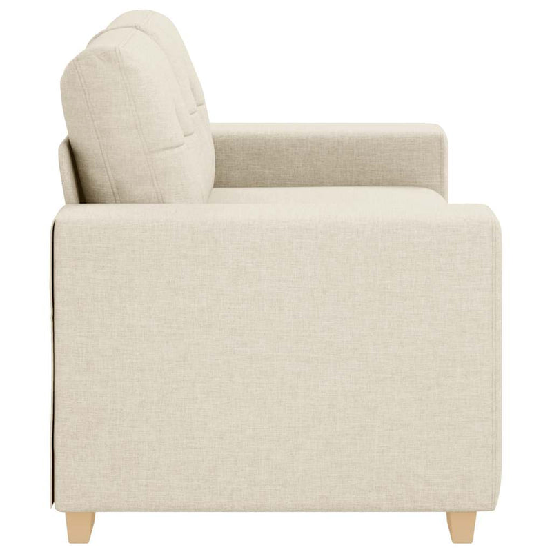 vidaXL vászon loveseat kanapé 120 cm