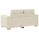 vidaXL vászon loveseat kanapé 160x77x82 cm