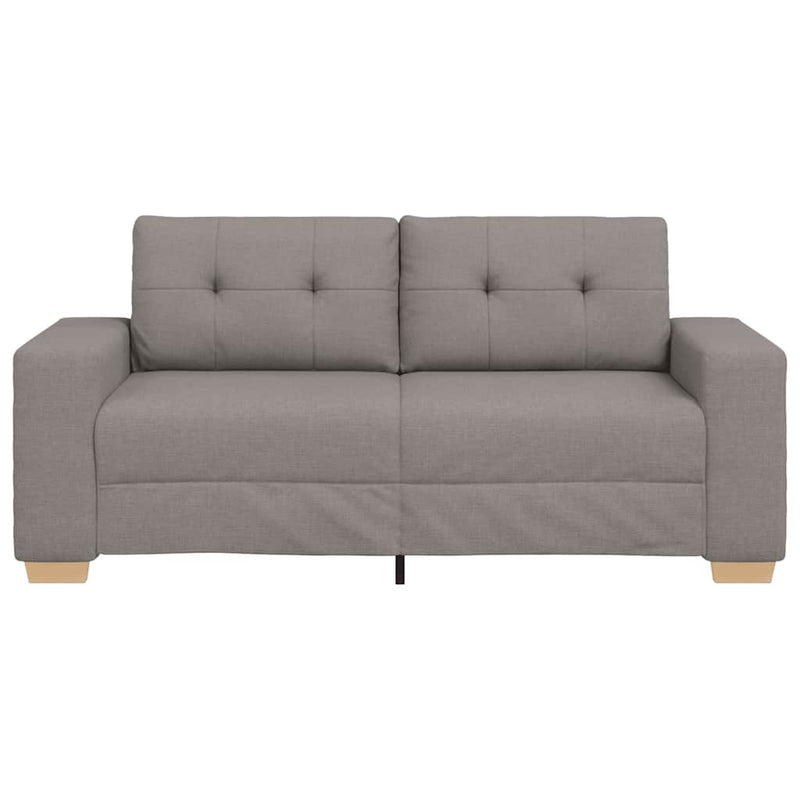 vidaXL tópszínű szövet loveseat kanapé 140 cm