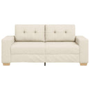 vidaXL vászon loveseat kanapé 140 cm