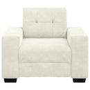 vidaXL krém bársony kanapéfotel 60 cm