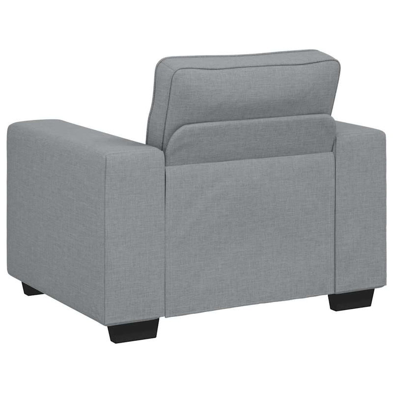 vidaXL világosszürke szövet kanapéfotel 60 cm