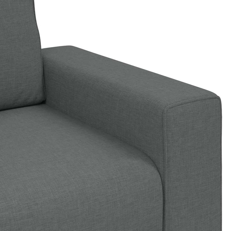 vidaXL sötétszürke szövet kanapéfotel 60 cm