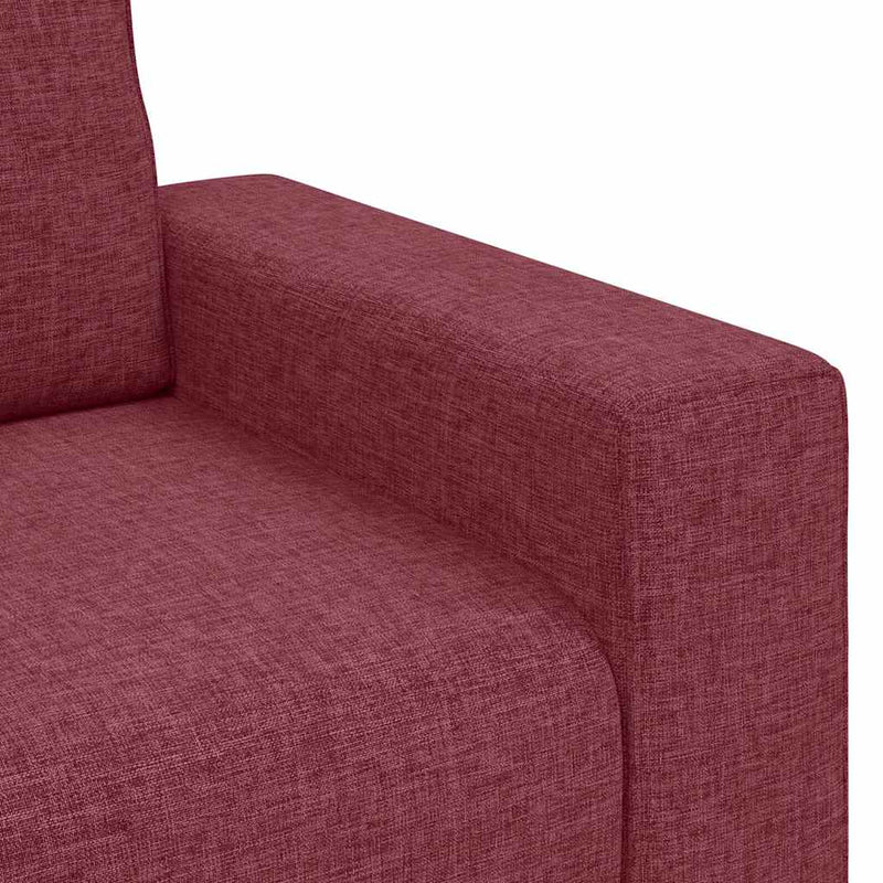 vidaXL bordó szövet kanapéfotel 60 cm