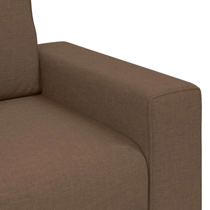 vidaXL barna szövet kanapéfotel 60 cm