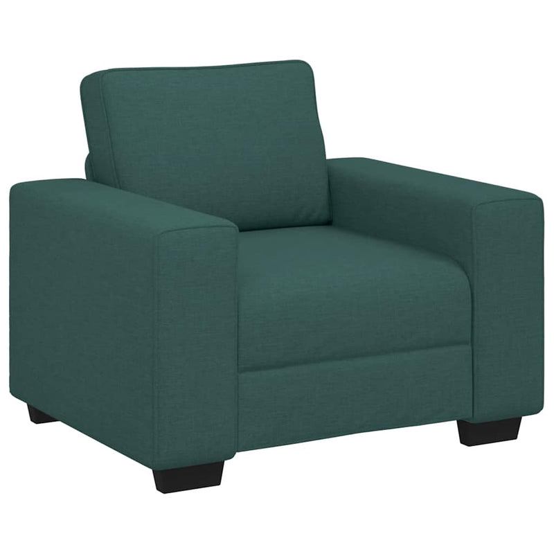 vidaXL sötétzöld szövet kanapészék 60 cm