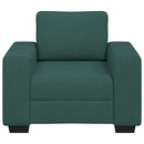 vidaXL sötétzöld szövet kanapészék 60 cm