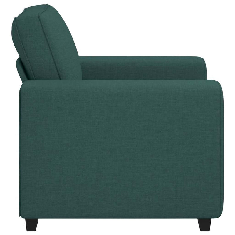 vidaXL sötétzöld szövet kanapészék 60 cm