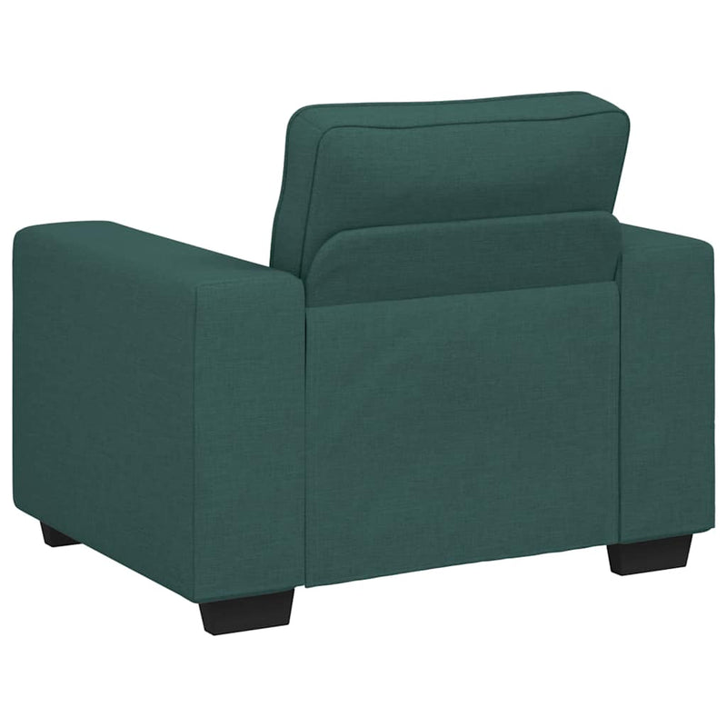 vidaXL sötétzöld szövet kanapészék 60 cm