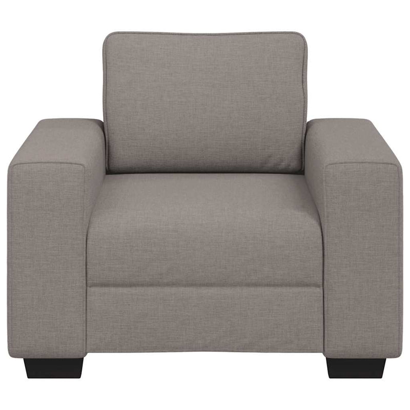 vidaXL tópszínű szövet kanapéfotel 60 cm