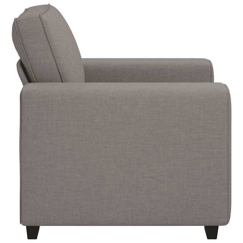 vidaXL tópszínű szövet kanapéfotel 60 cm