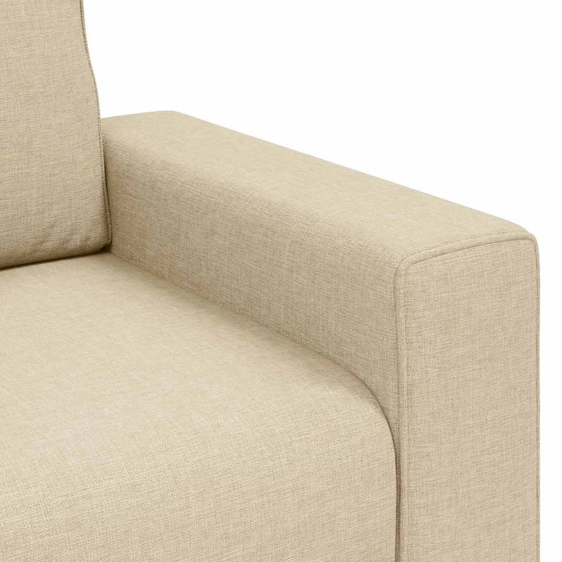 vidaXL krémszínű szövet kanapéfotel 60 cm