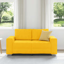 vidaXL világosbarna kétszemélyes kanapé 160 x 77 x 82 cm kordbársony szövet