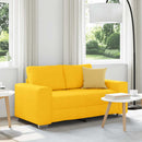vidaXL világosbarna kétszemélyes kanapé 160 x 77 x 82 cm kordbársony szövet