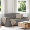 vidaXL világosszürke kétszemélyes kanapé 180 x 77 x 82 cm kordbársony szövet