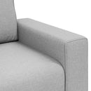 vidaXL Fotel Felhőszürke 100 cm szövet