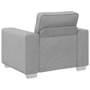 vidaXL Kanapé Felhőszürke 100 x 77 x 82 cm szövet