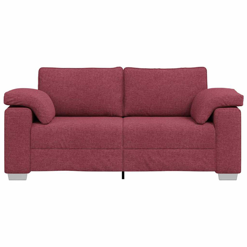 vidaXL Kanapé Bordó 180 x 77 x 82 cm szövet