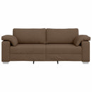 vidaXL Kanapé Barna 219 x 77 x 82 cm szövet