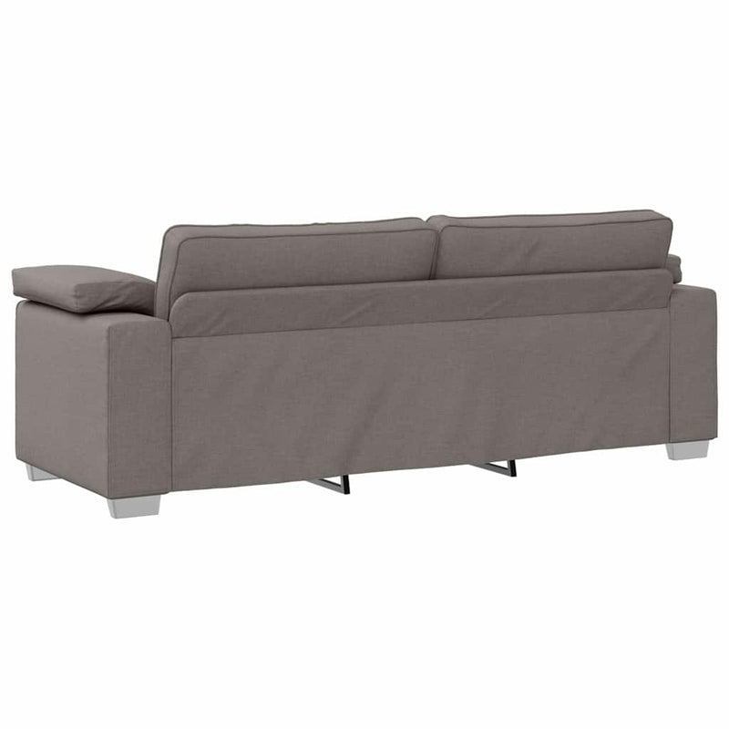 vidaXL Kanapé párnával Tópszínű 219 x 77 x 82 cm szövet