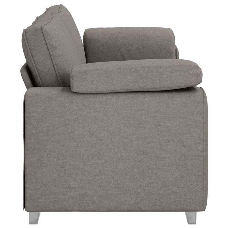 vidaXL Kanapé párnával Tópszínű 219 x 77 x 82 cm szövet