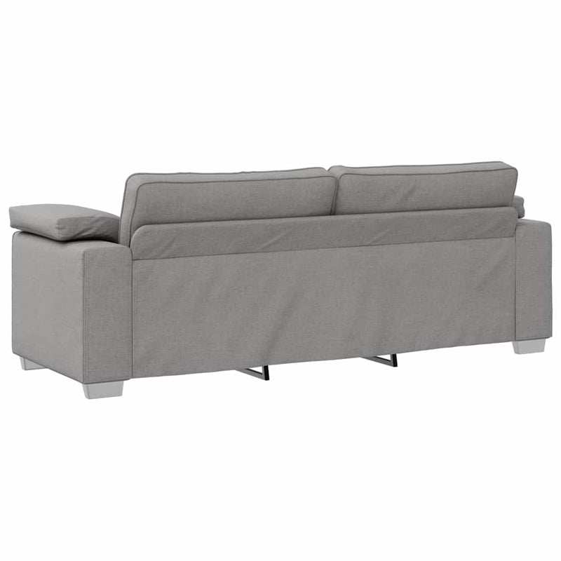 vidaXL Kanapé párnával Felhős szürke 219 x 77 x 82 cm szövet