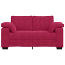 vidaXL bordó bársony loveseat kanapé 160x77x82 cm