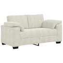 vidaXL krém bársony loveseat kanapé 160x77x82 cm
