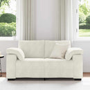 vidaXL krém bársony loveseat kanapé 160x77x82 cm