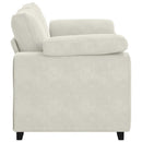 vidaXL krém bársony loveseat kanapé 160x77x82 cm