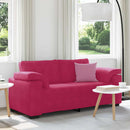 vidaXL bordó bársony loveseat kanapé 180x77x82 cm