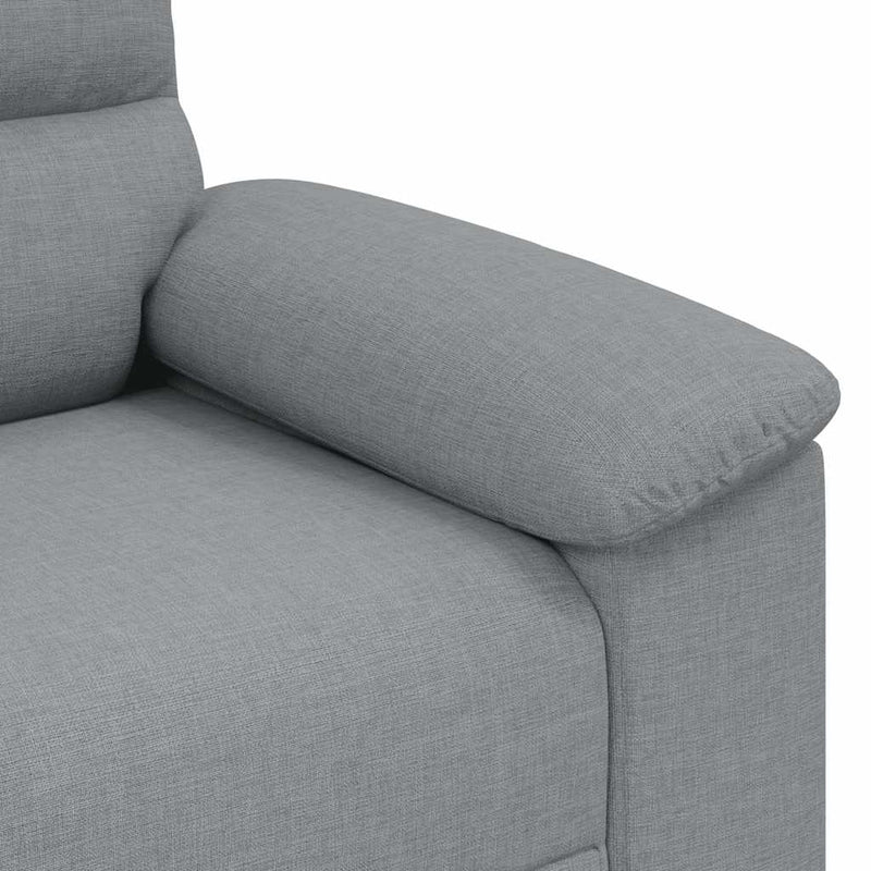 vidaXL világosszürke szövet kanapéfotel 60 cm