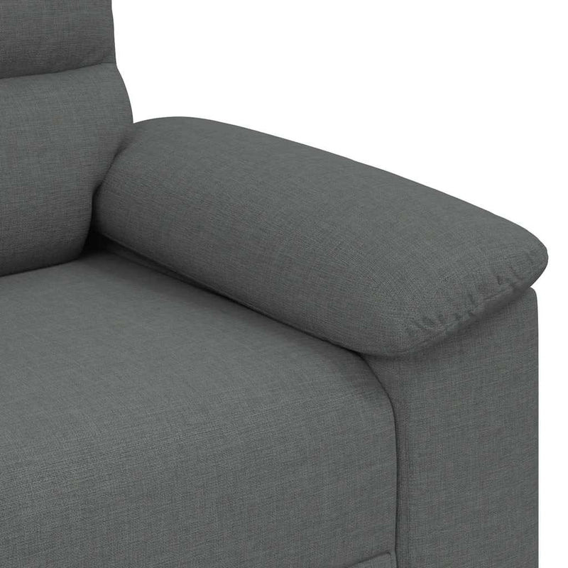 vidaXL sötétszürke szövet kanapéfotel 60 cm