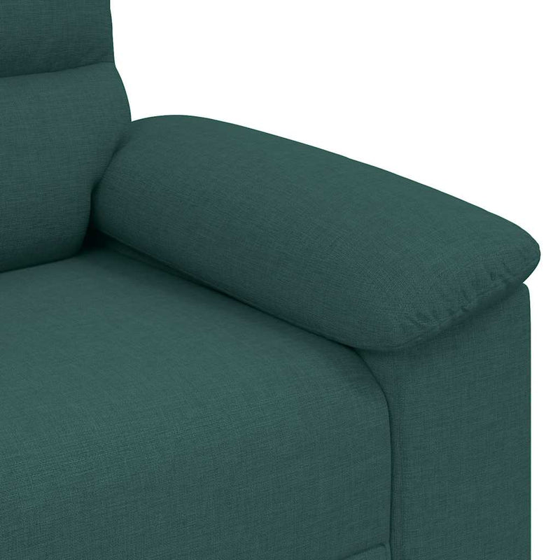 vidaXL sötétzöld szövet kanapészék 60 cm