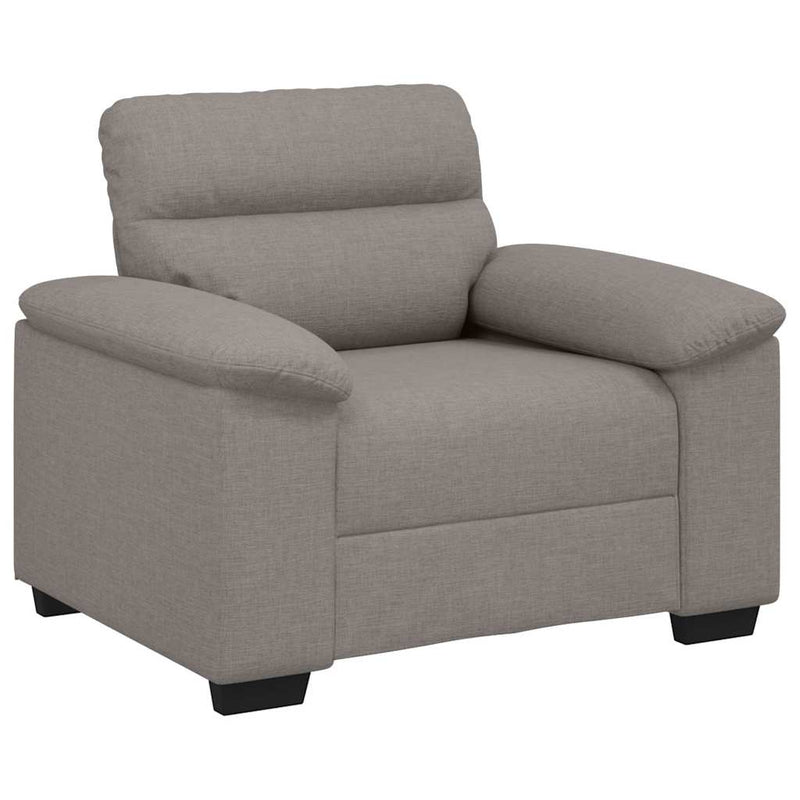 vidaXL tópszínű szövet kanapéfotel 60 cm