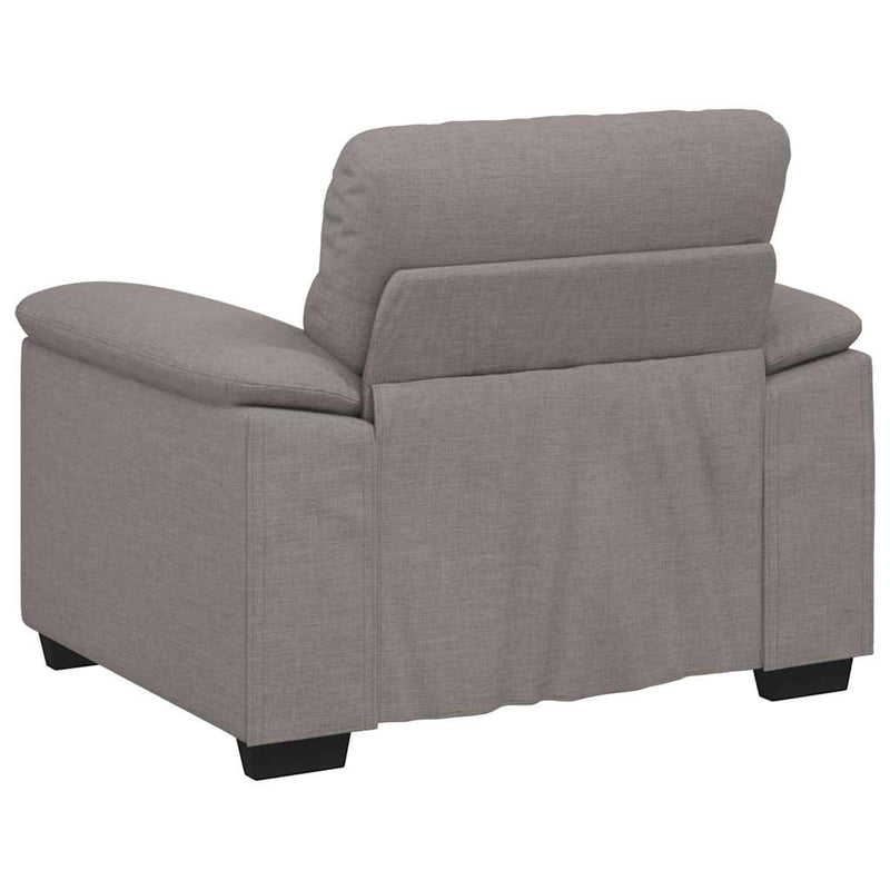 vidaXL tópszínű szövet kanapéfotel 60 cm