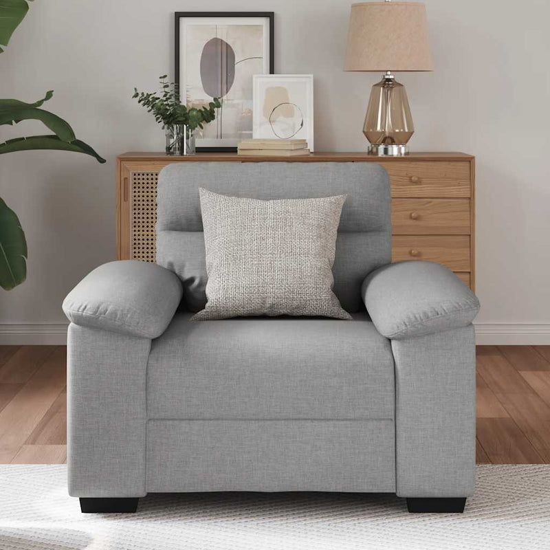 vidaXL felhőszürke szövet kanapé 60 cm